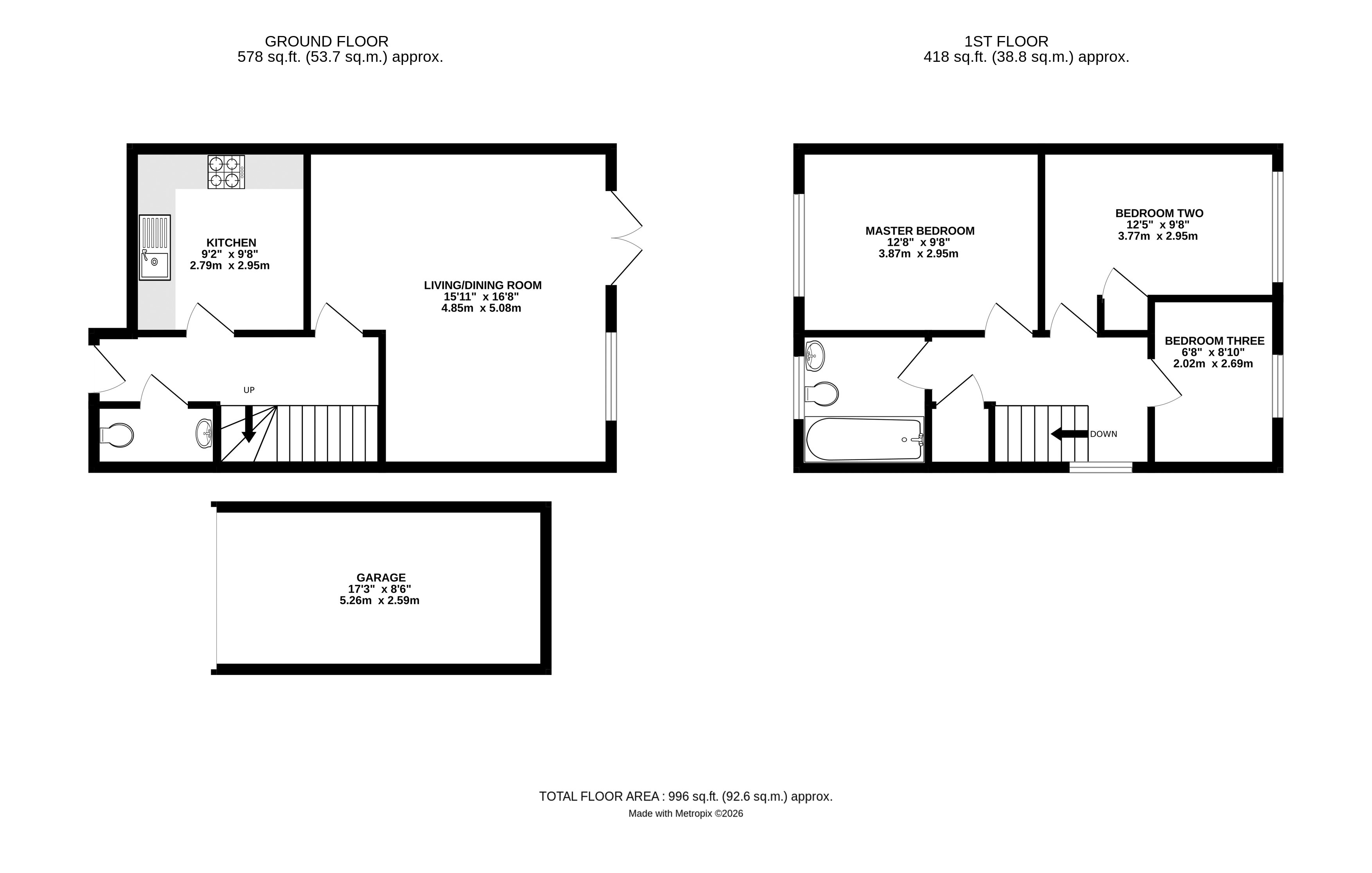 40, Charwood Road, Wokingham floorplan