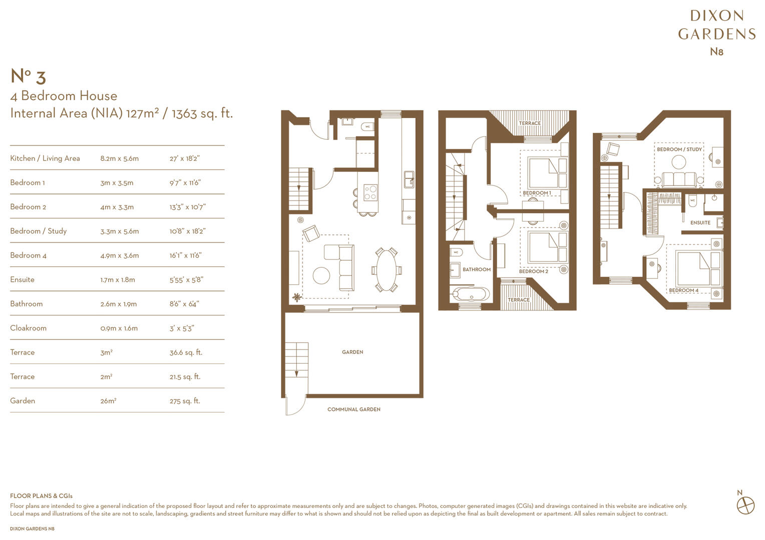 3 Dixon House, 98, Tottenham Lane, Crouch End floorplan