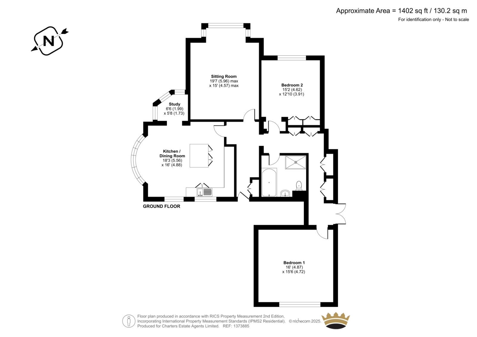 Flat 4, Ravenswood House,, Lower Hale, Surrey floorplan