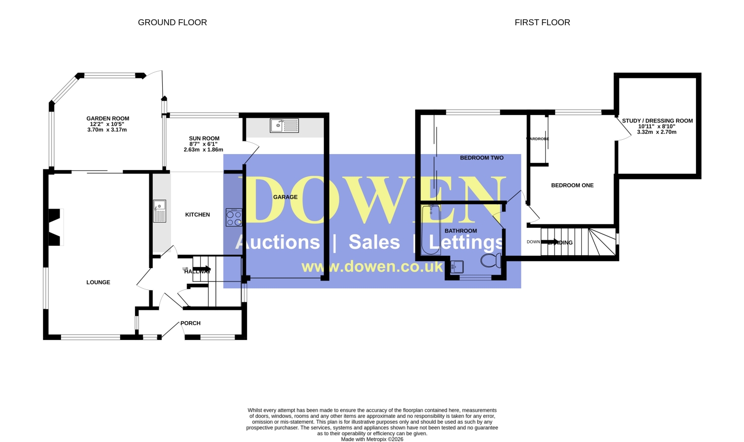 11, Grove Road, Durham floorplan
