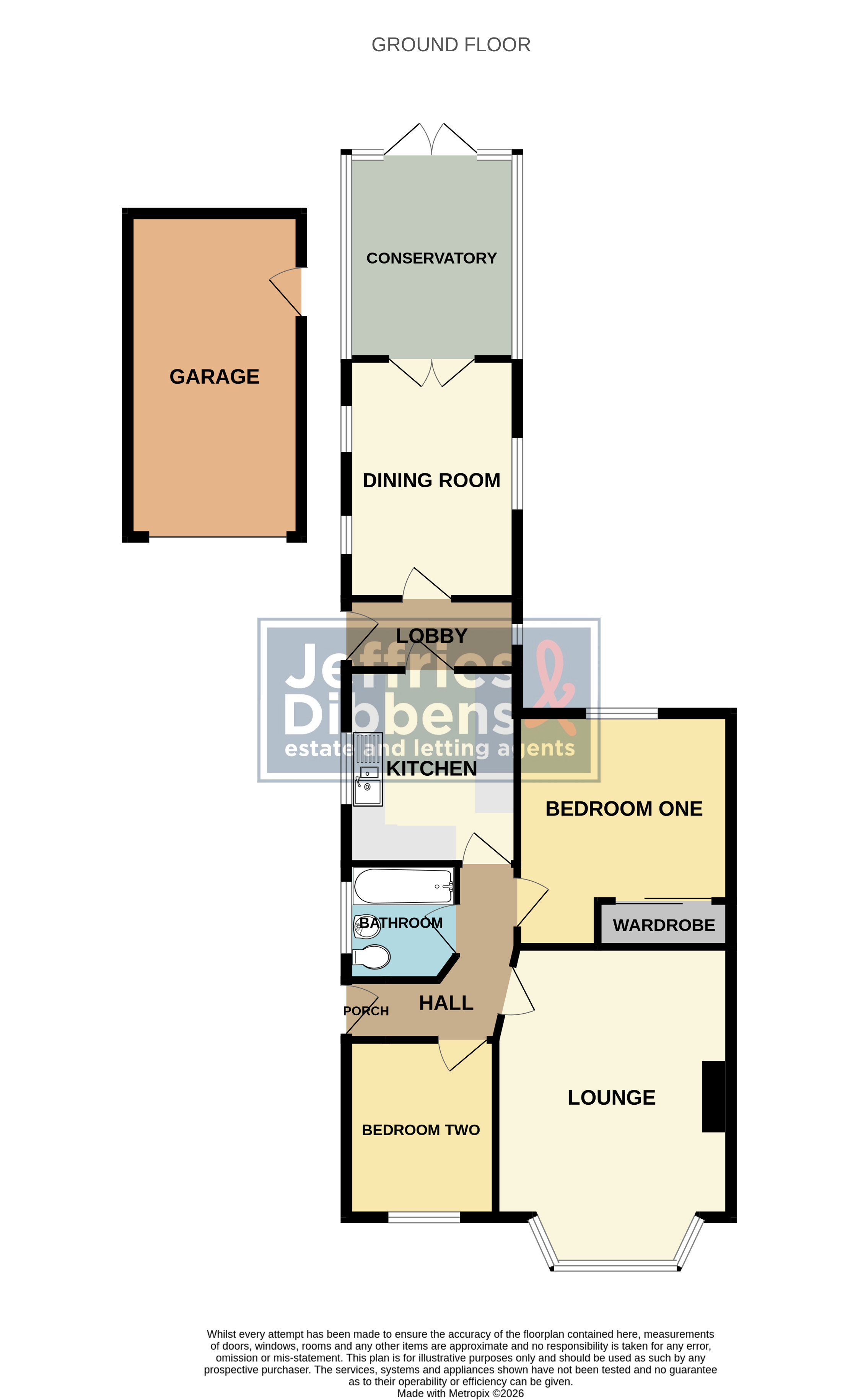 33, Barnwood Road, Fareham floorplan