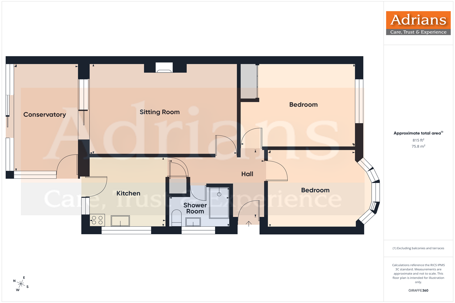 20, Westbourne Drive, Brentwood floorplan