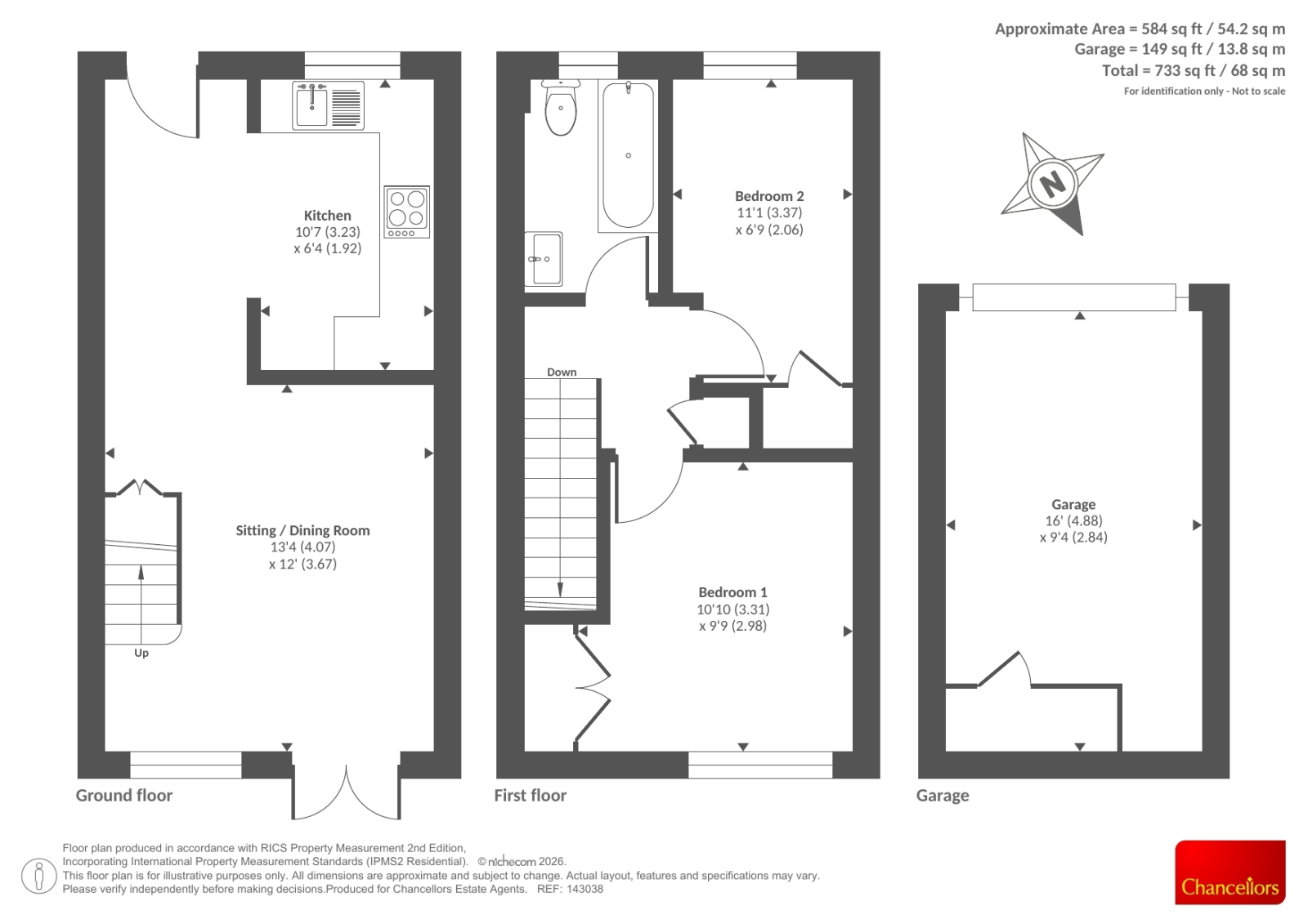 10, Burton Close, Windlesham floorplan