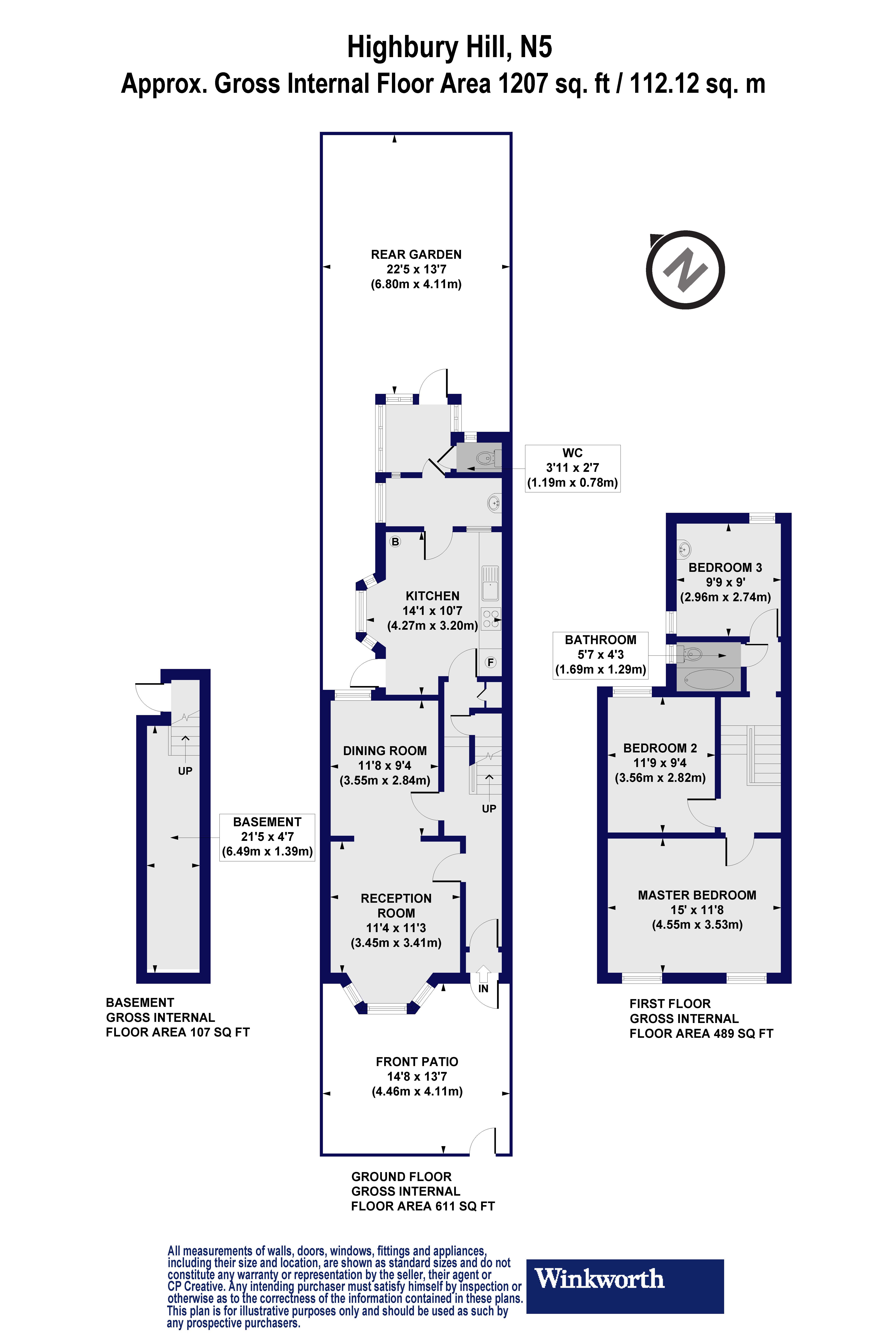 Highbury Hill, London N5, 3 bedroom terraced house for sale 61071616