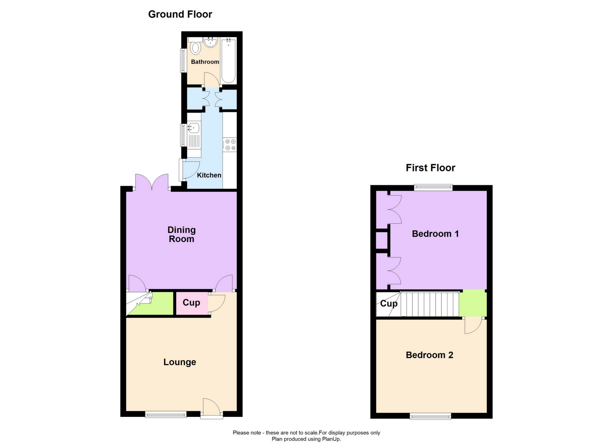 2 Bedrooms End terrace house for sale in South Street, Woodville DE11