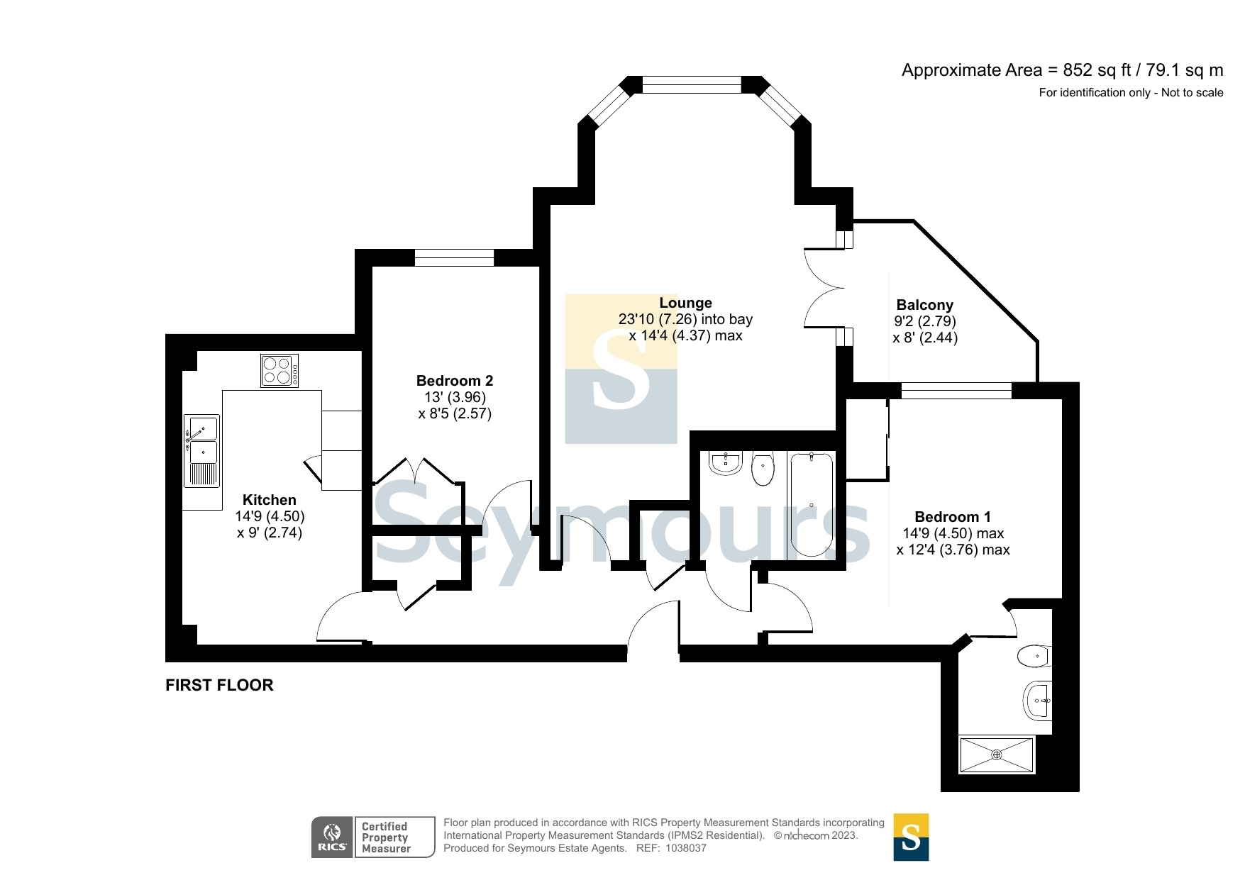Rosemount Avenue, West Byfleet KT14, 2 bedroom flat for sale 65712947
