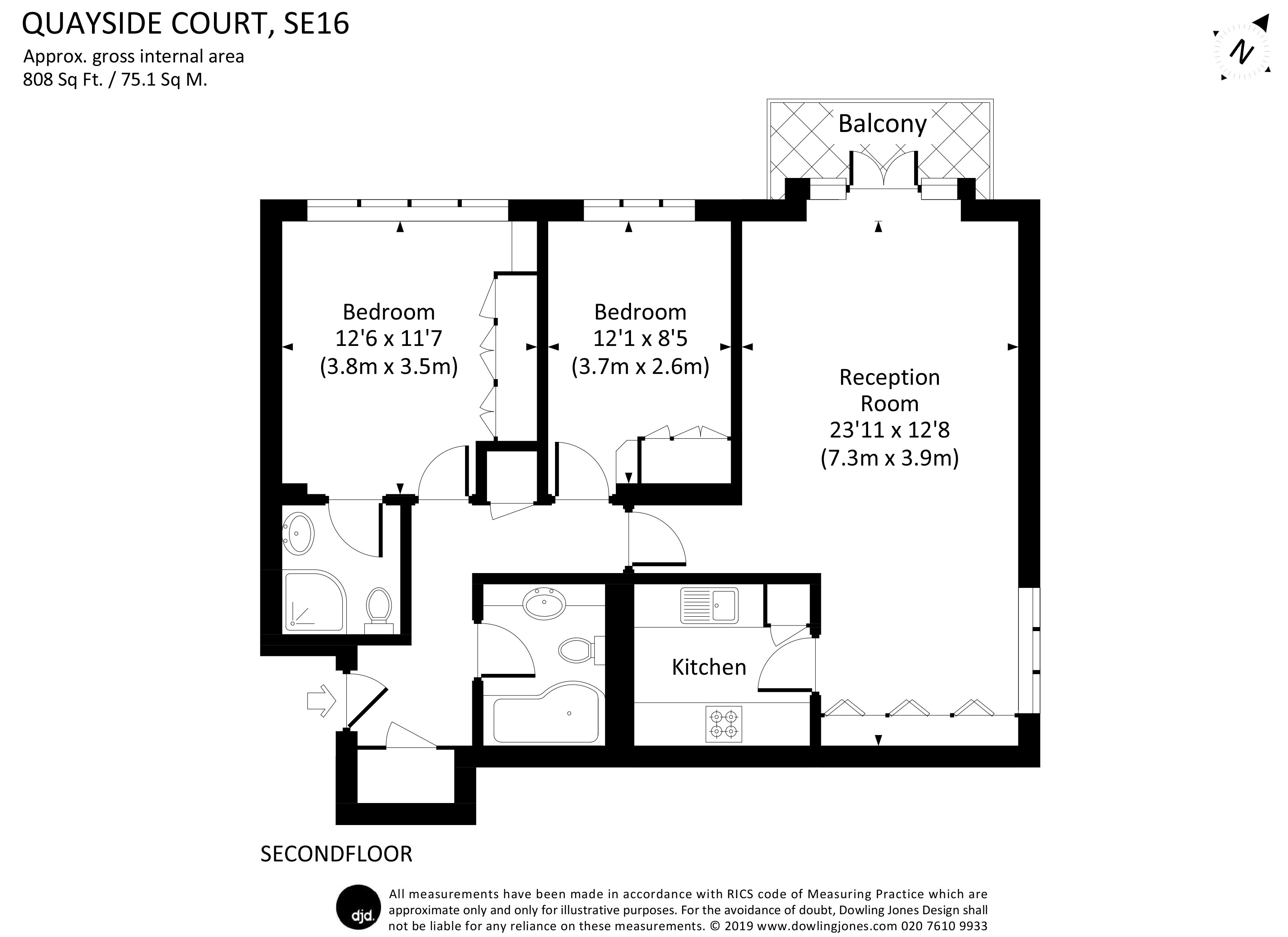 2 Bedrooms Flat to rent in Abbotshade Road, London SE16