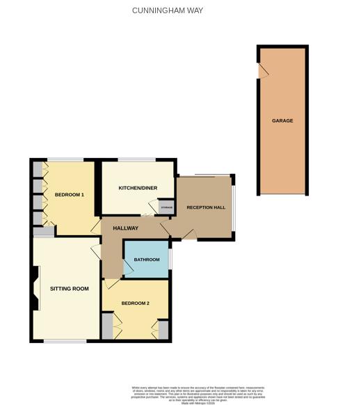 4, Cunningham Way, Lowestoft floorplan