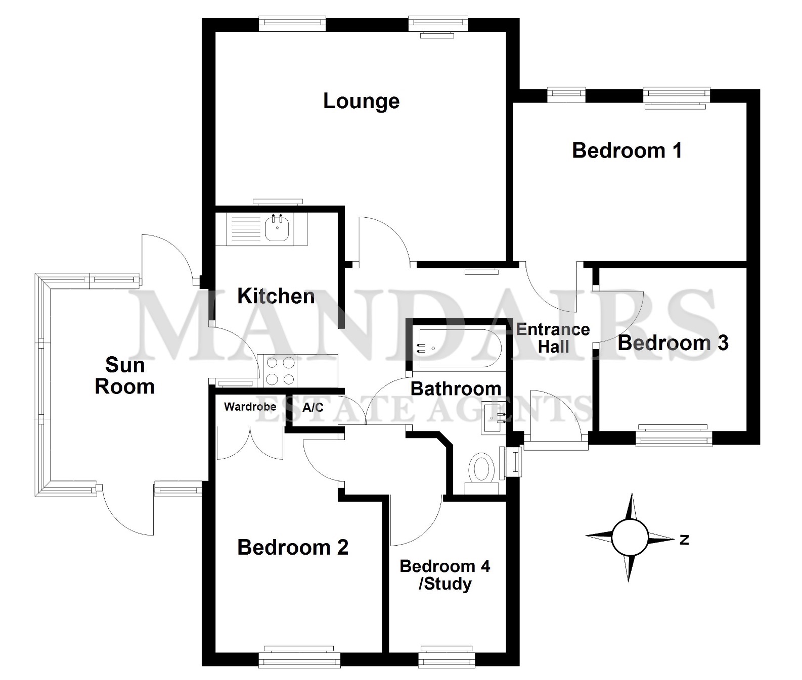 40 Hythegate, Peterborough floorplan