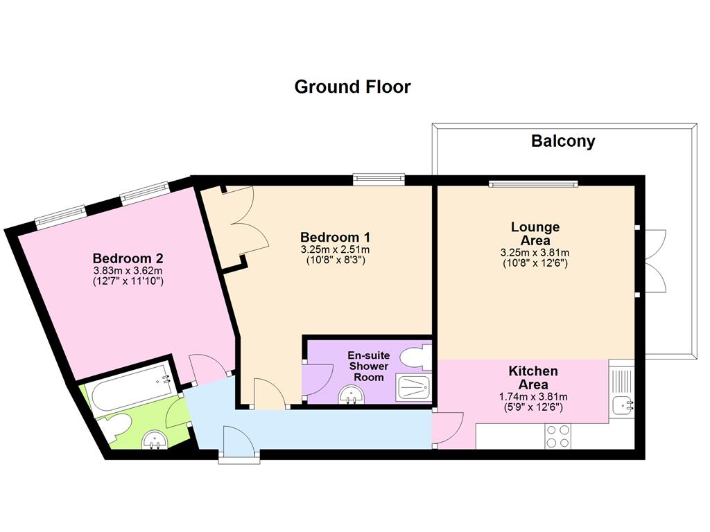 2 bed flat to rent in Sovereign Way, Tonbridge TN9 Zoopla