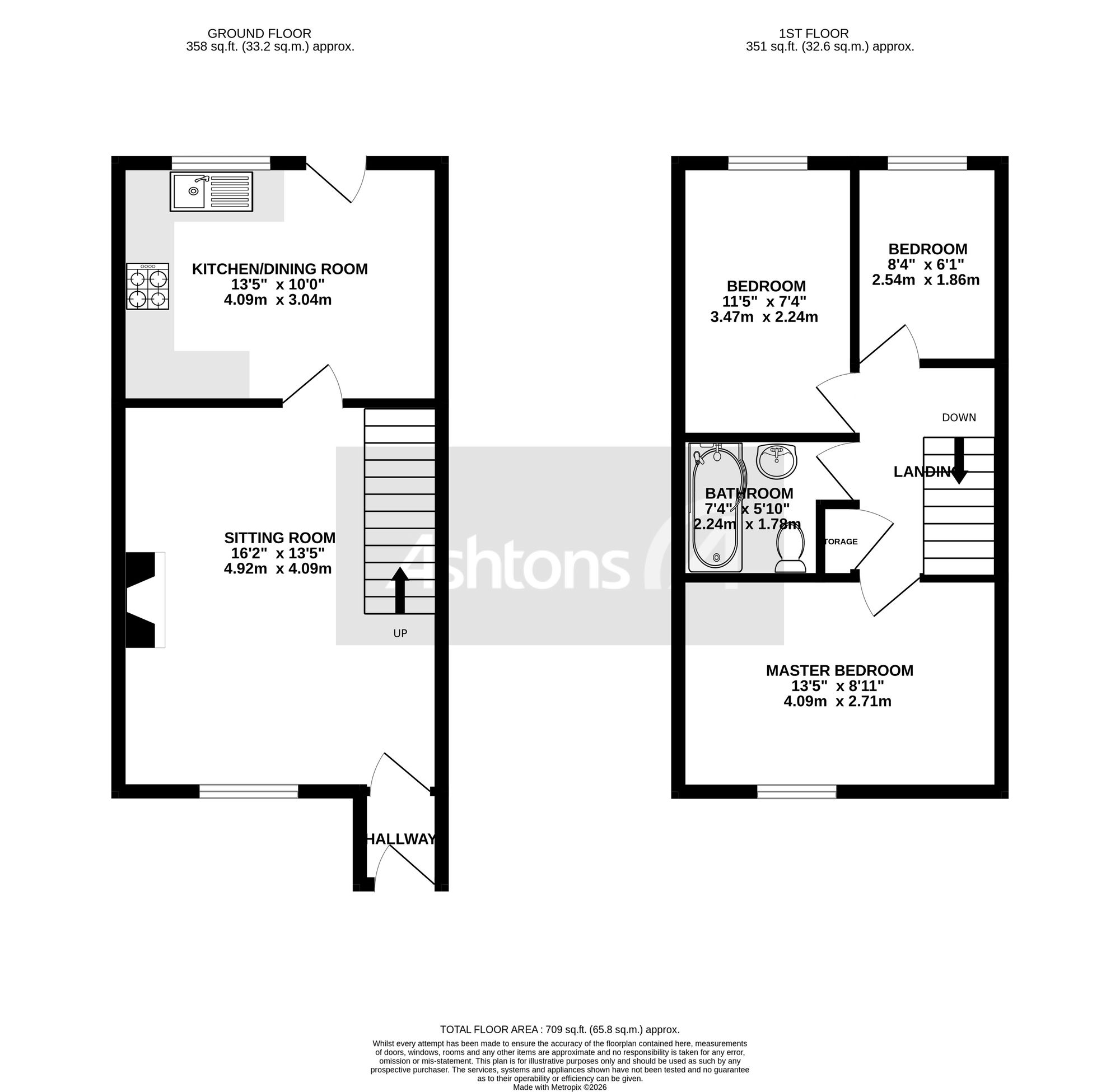 19 Dean Close, Wigan floorplan