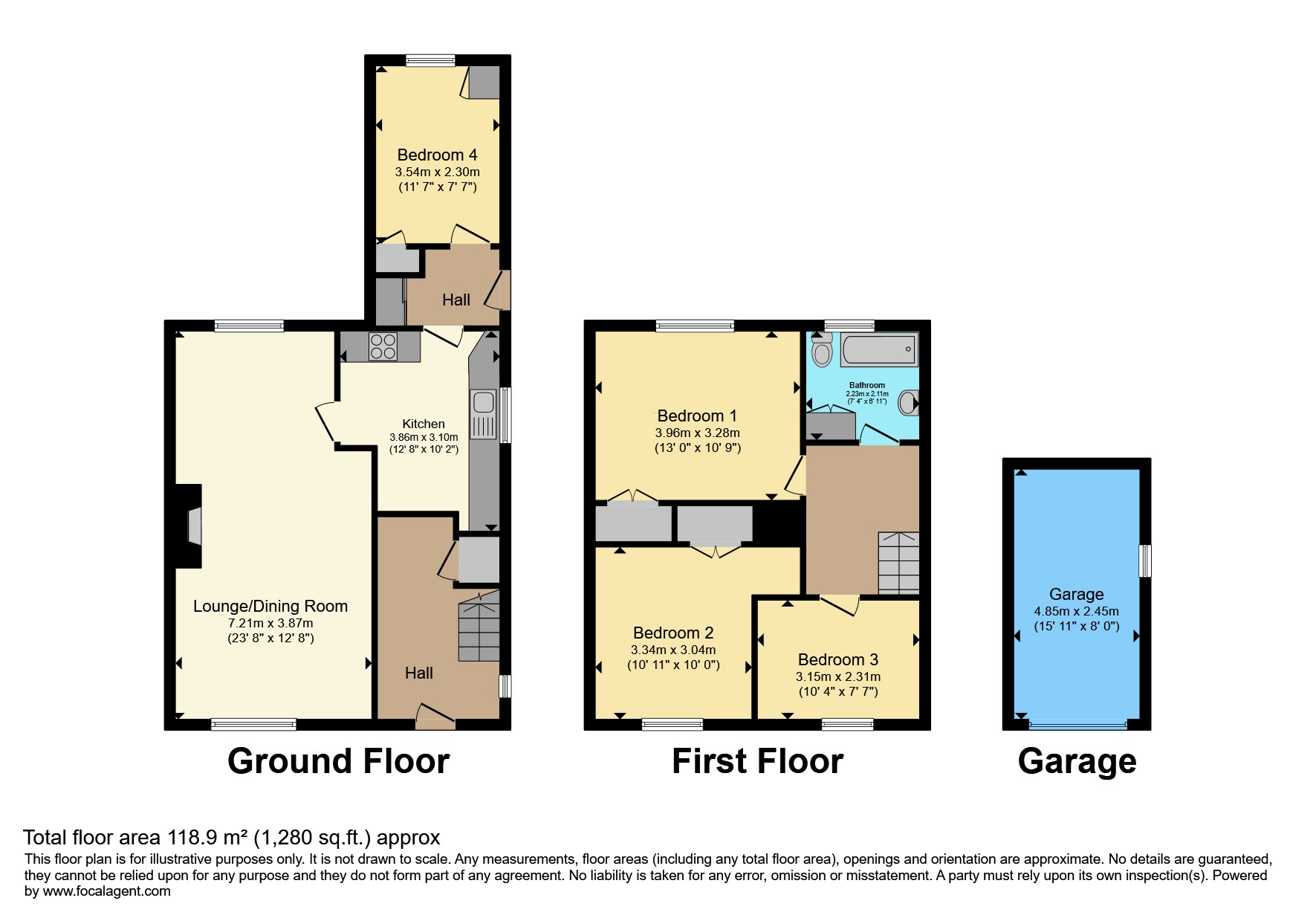 18, Medlar Lane, Preston floorplan