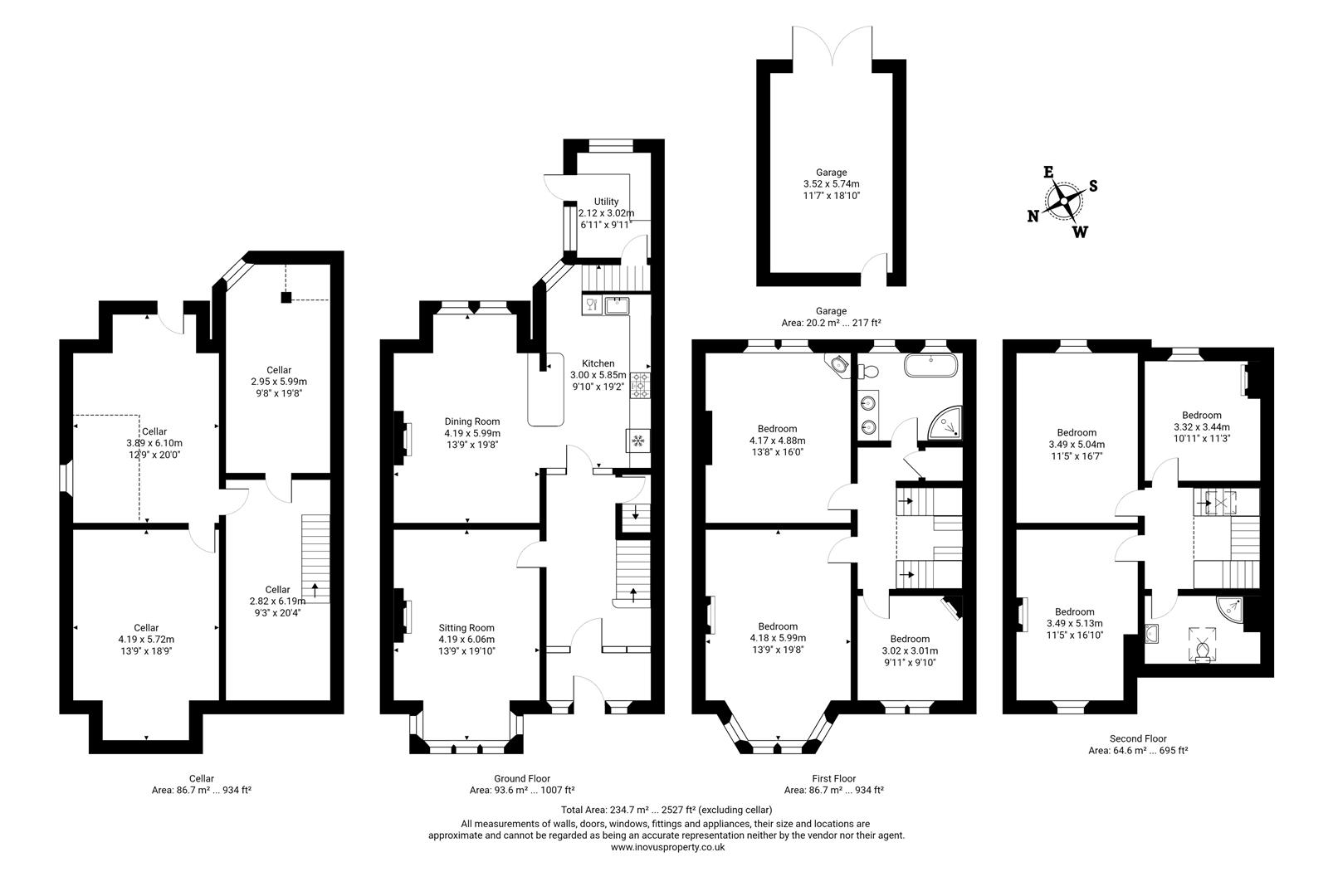 60, Coldharbour Road, Bristol floorplan