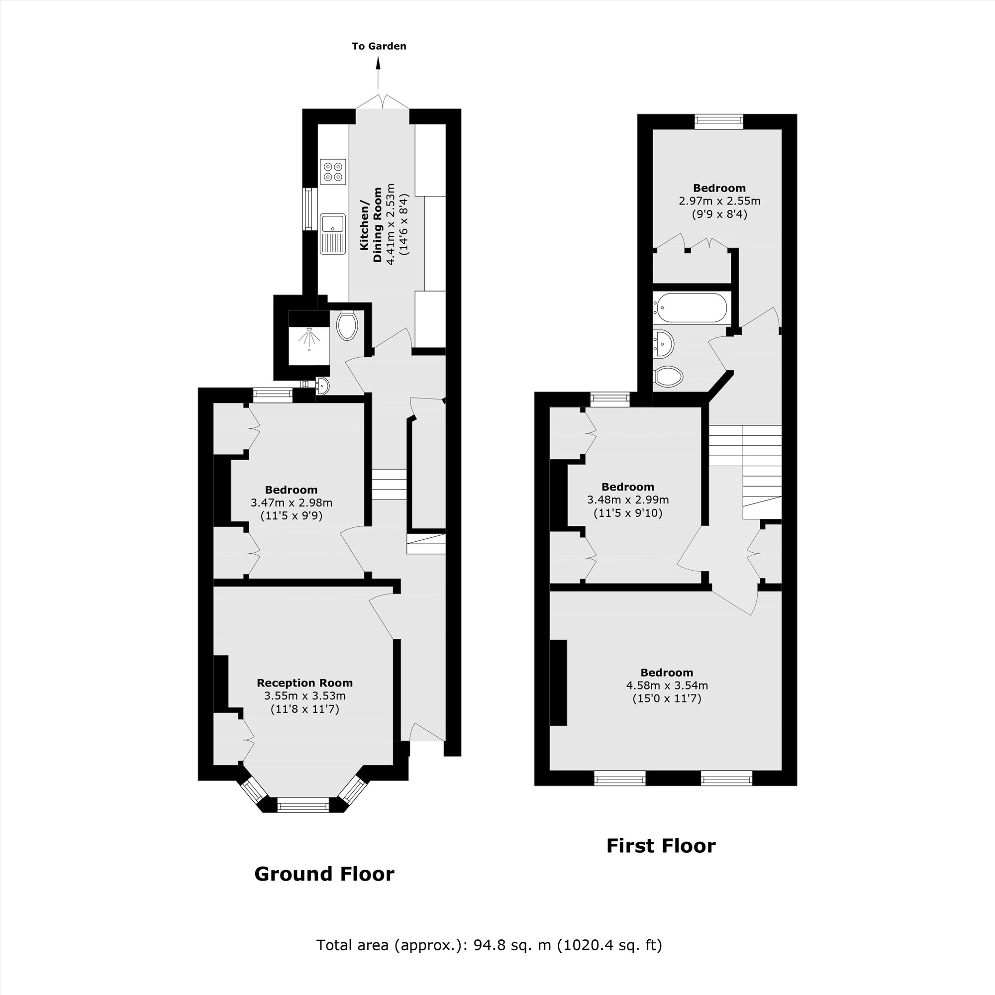 23, Lothair Road, London floorplan