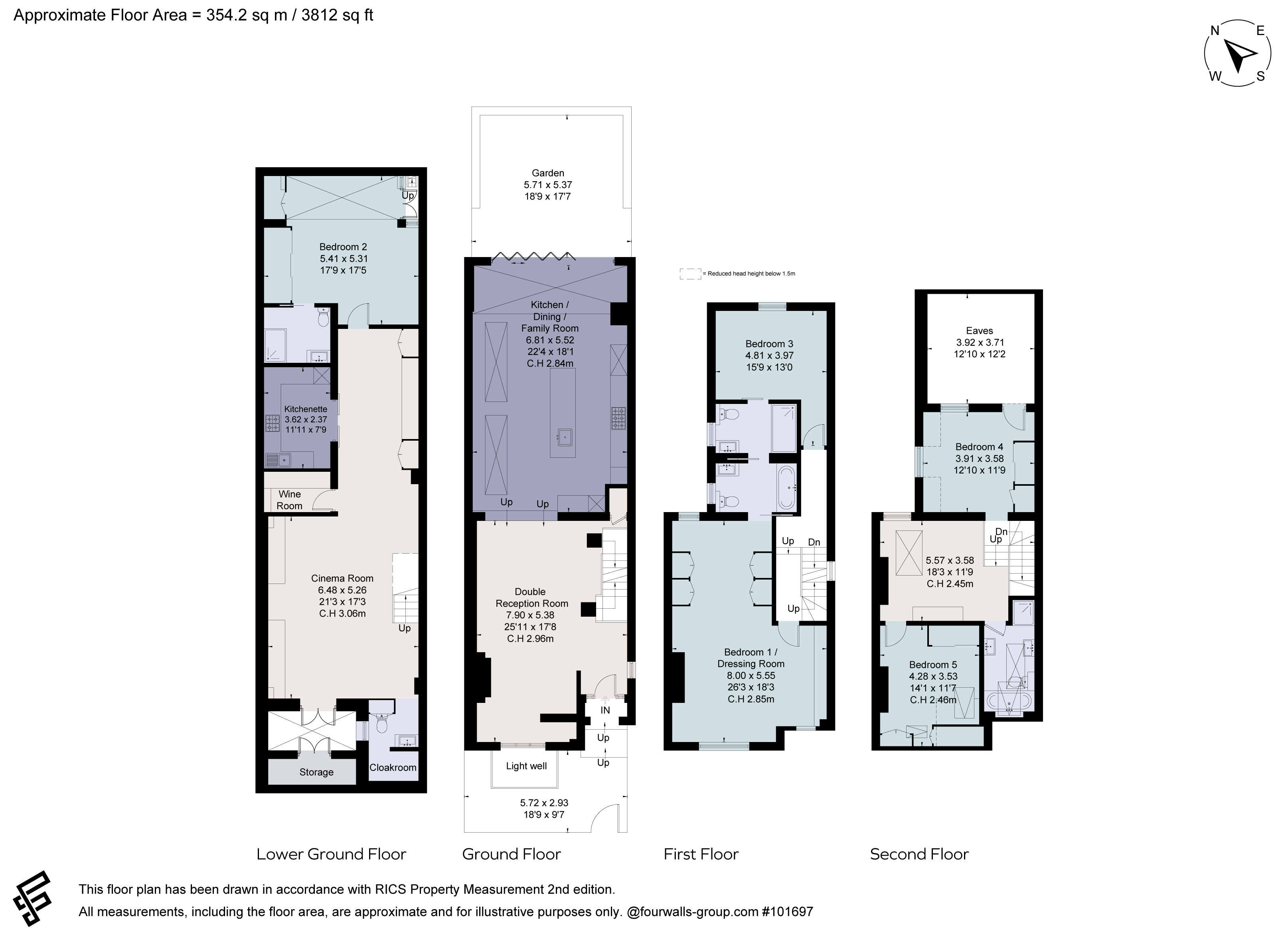 41, Quarrendon Street, London floorplan