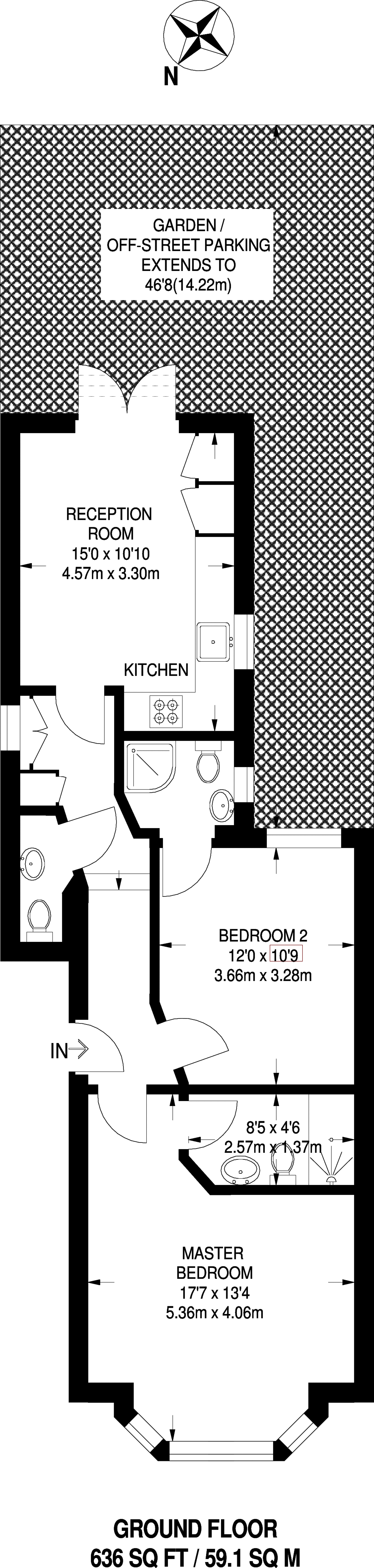 2 Bedrooms Flat to rent in Alexandra Road, Wimbledon SW19