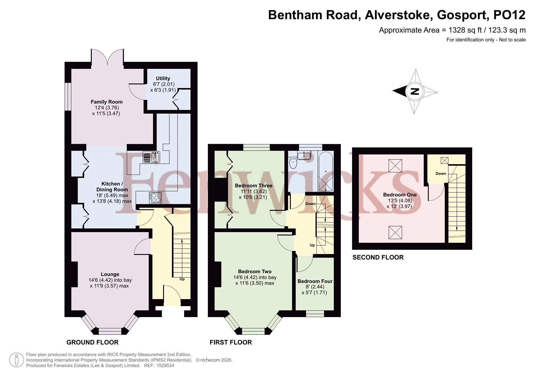 25, Bentham Road, Gosport floorplan