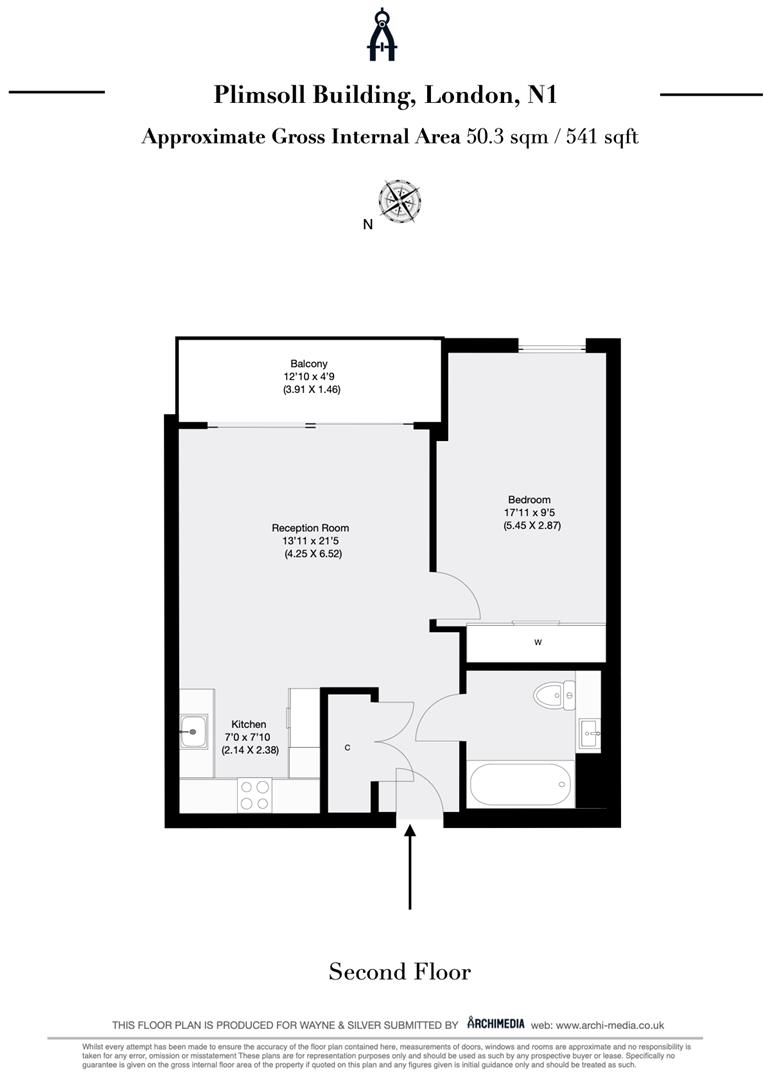 Handyside Street, London floorplan