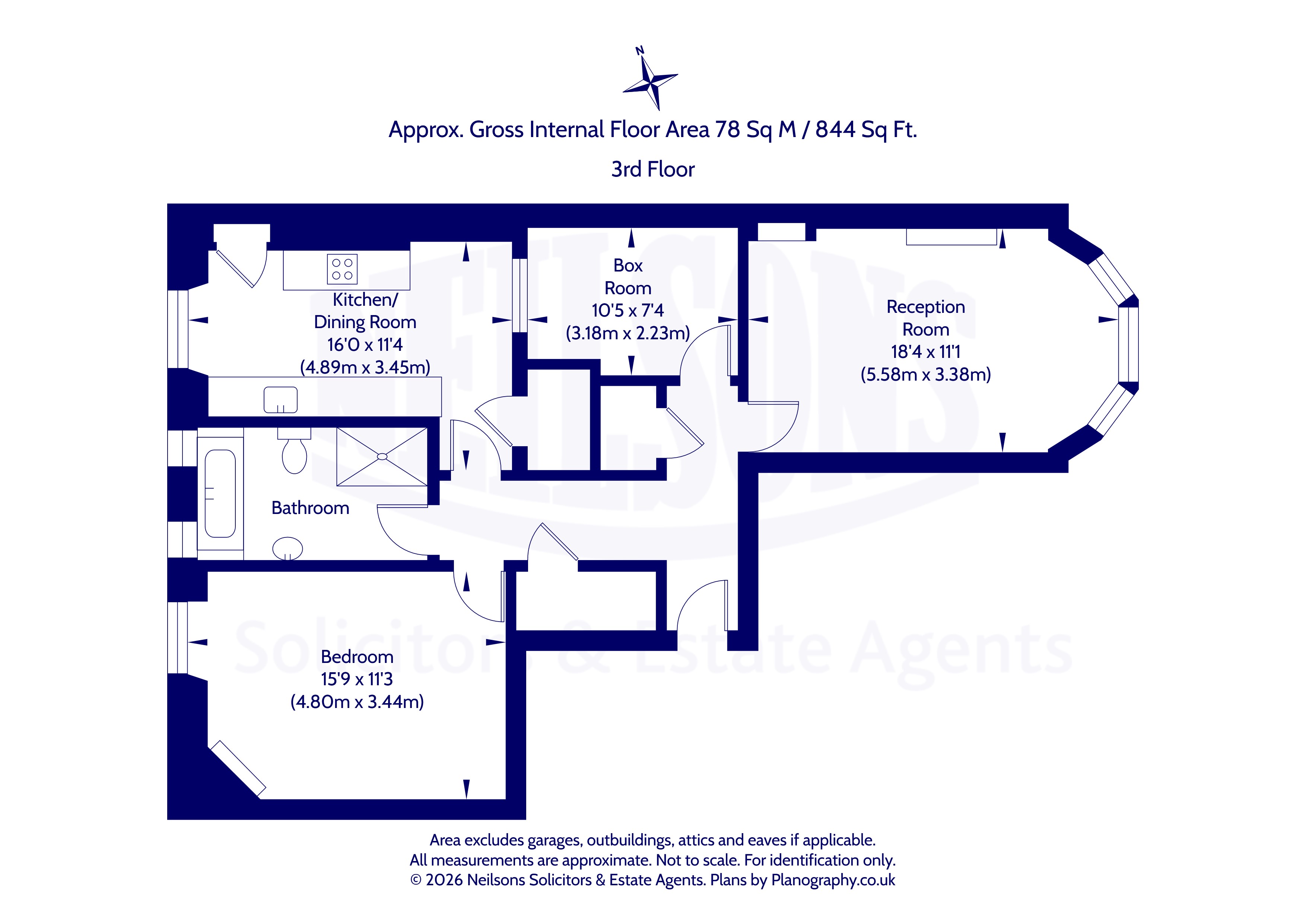 108/8, Comiston Road, Edinburgh floorplan