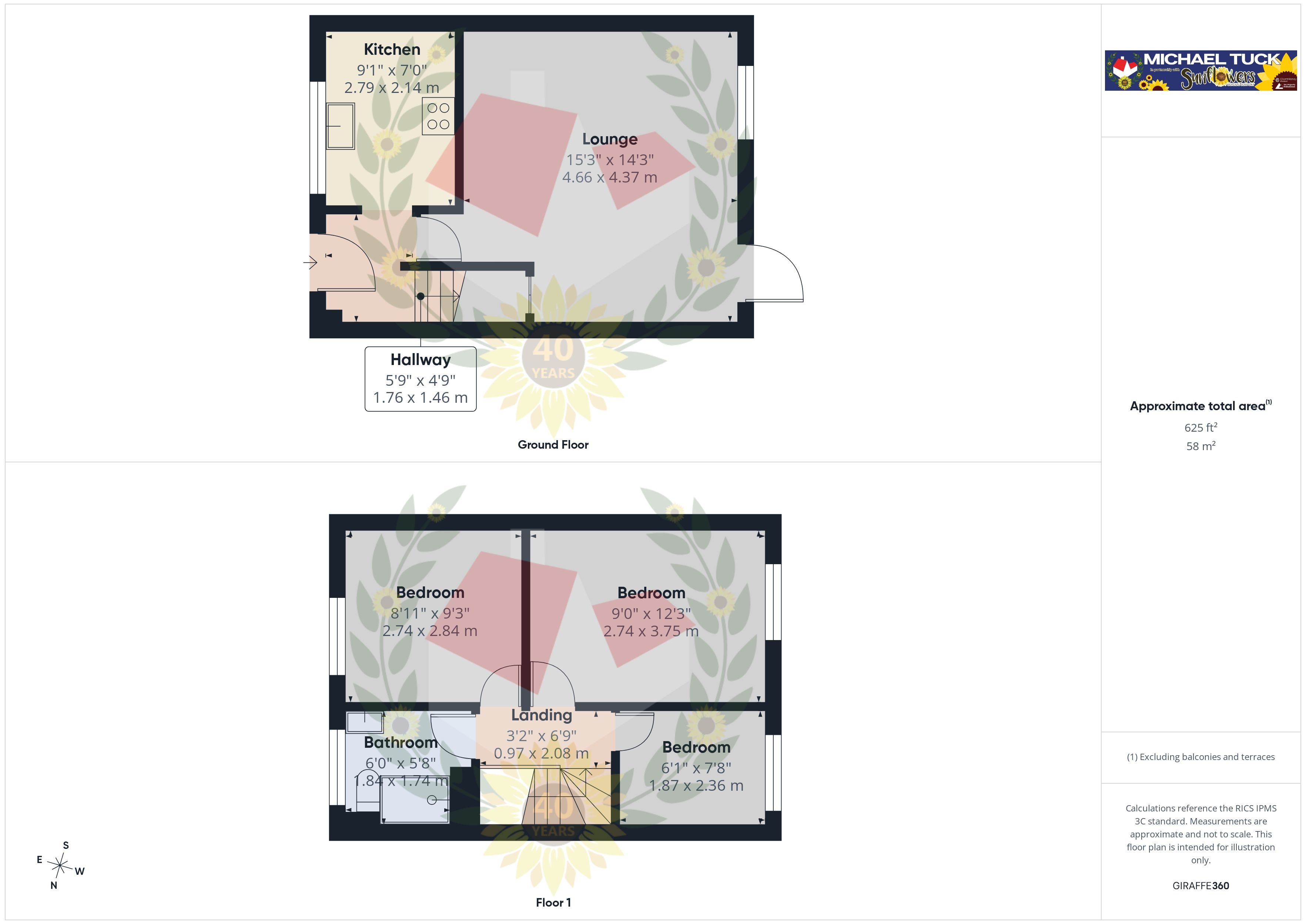 13, Mulberry Close, Gloucester floorplan