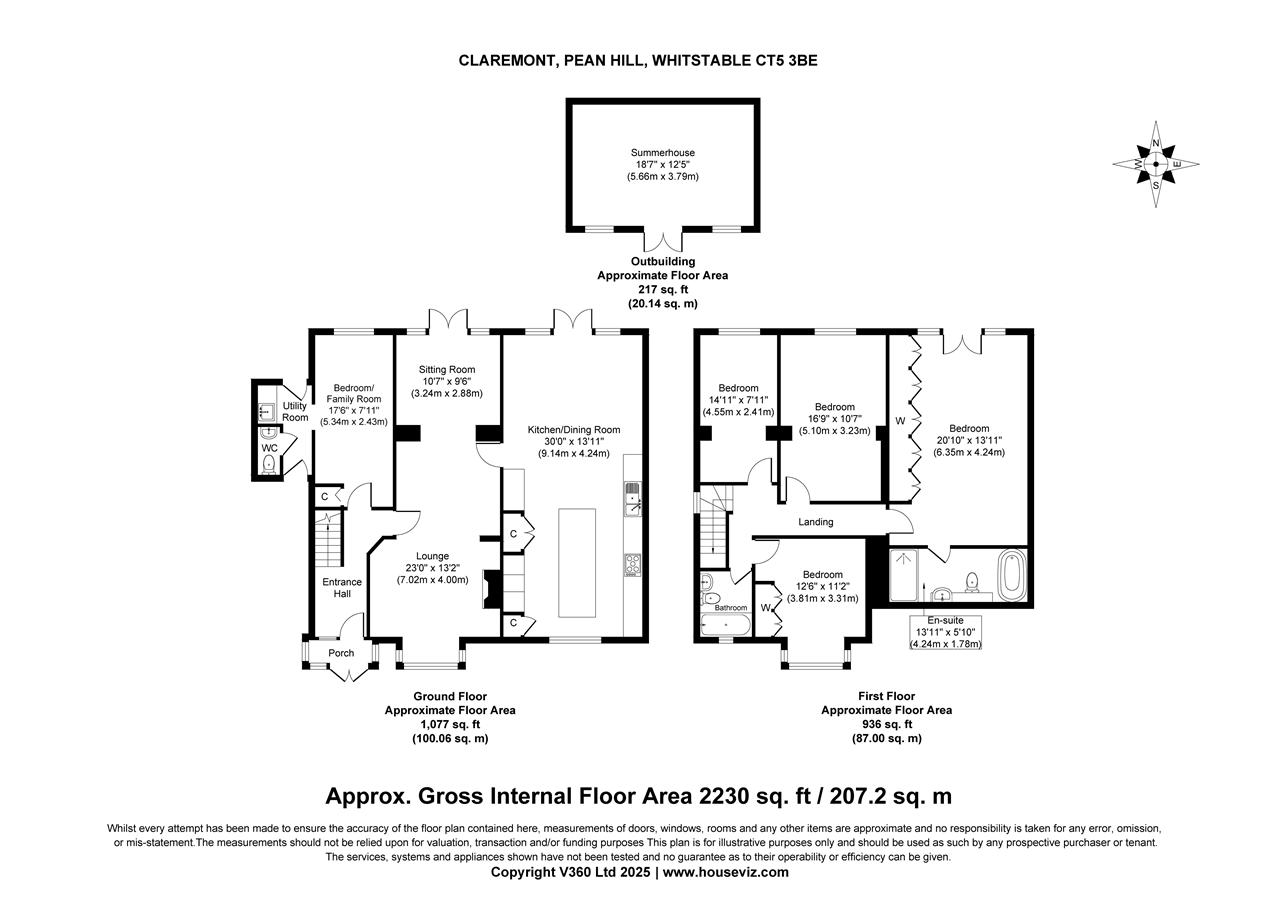Claremont, Whitstable floorplan