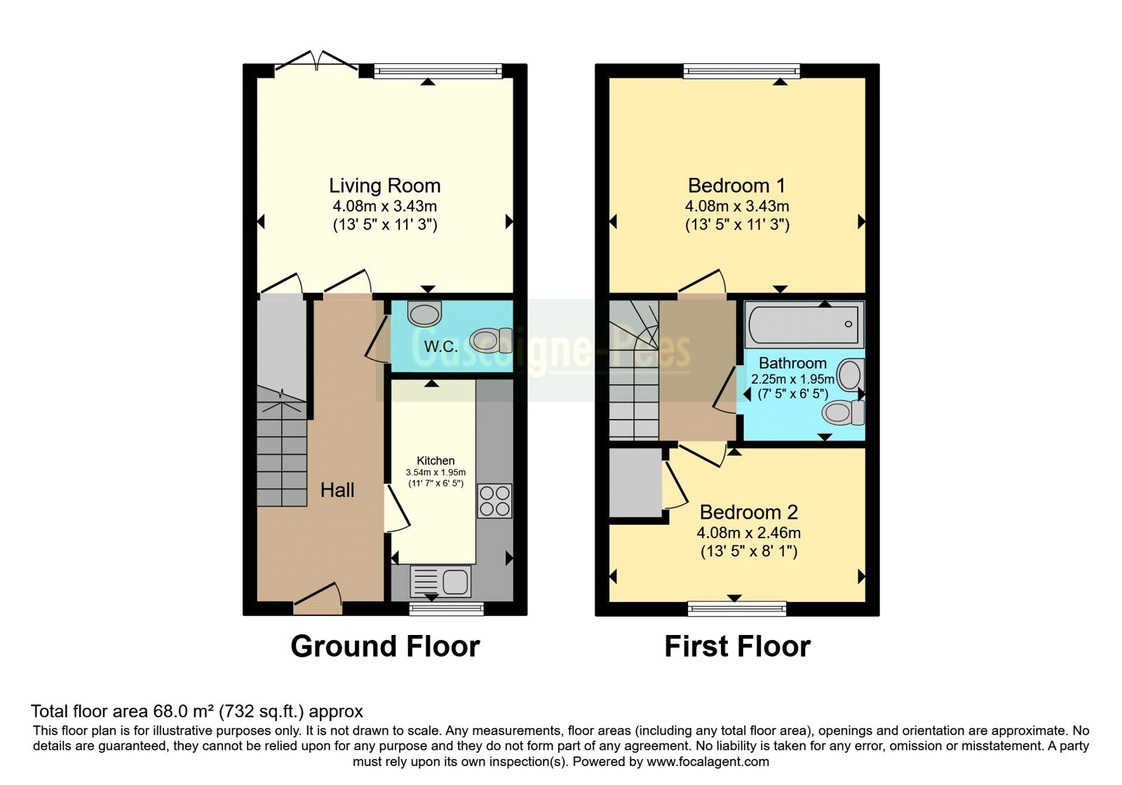 3 Myrtle Terrace, 2a, Tyrell Way, Surrey floorplan