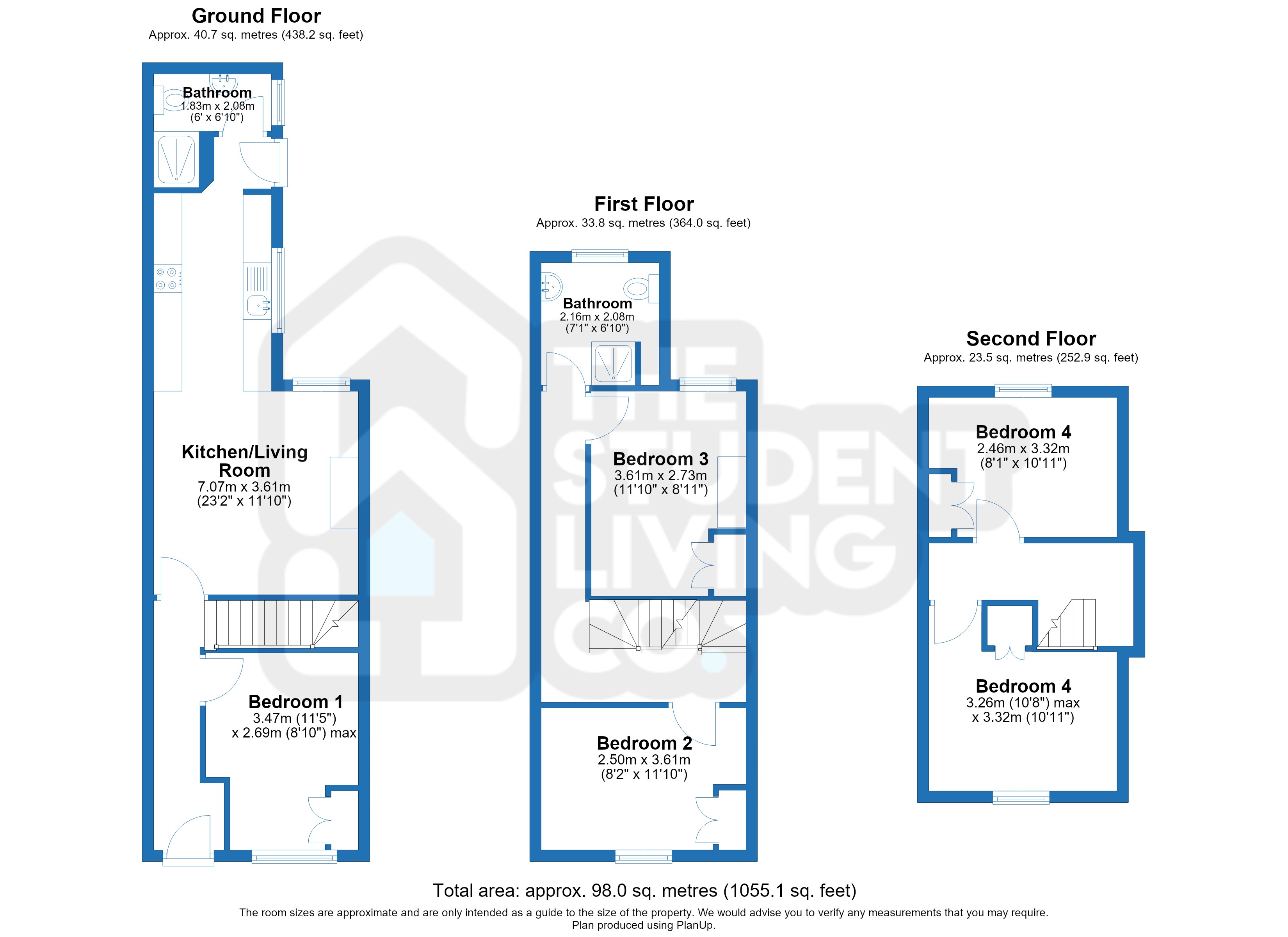 Cycle Road, Nottingham floorplan