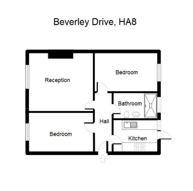 215, Beverley Drive, Edgware floorplan