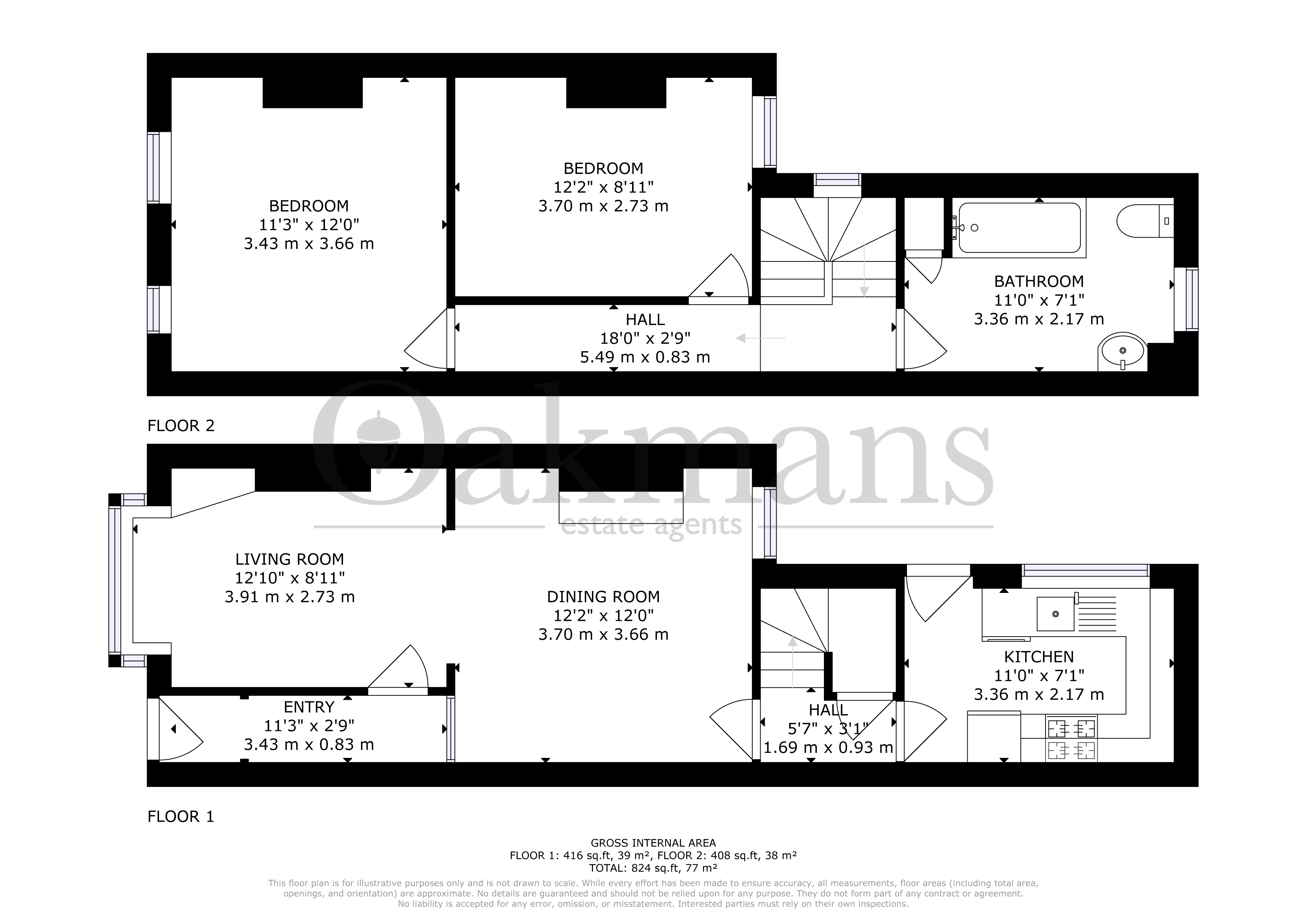 59, WARWARDS LANE, BIRMINGHAM floorplan