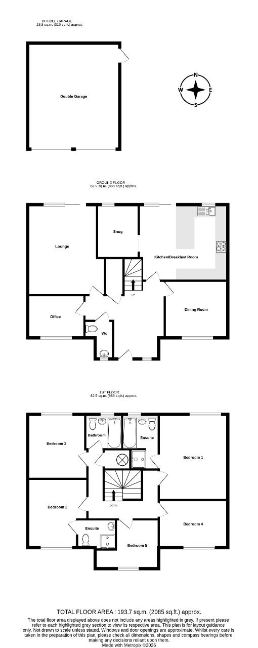 31, Speedwell Road, Whitstable floorplan
