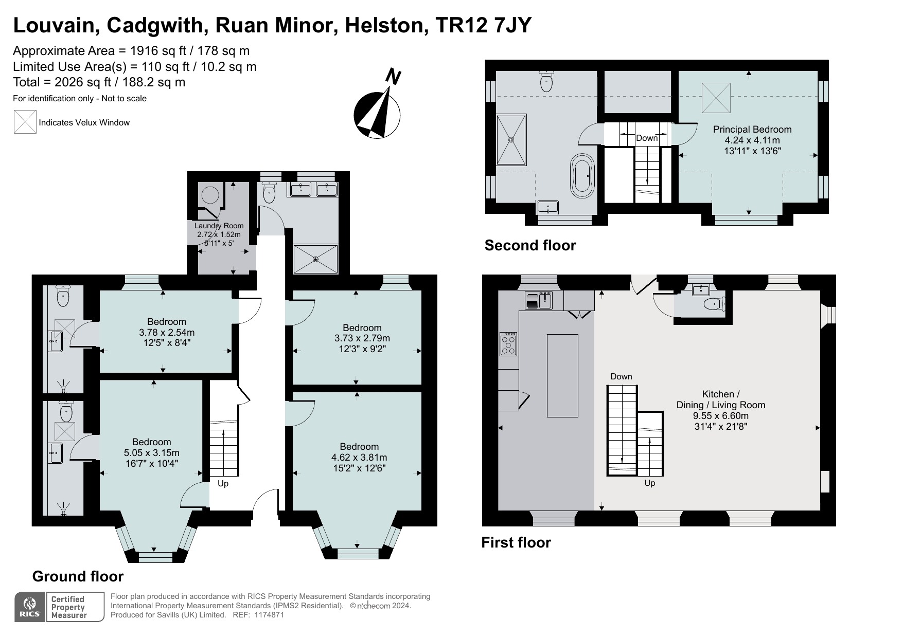 Louvain,, Cadgwith, Helston floorplan