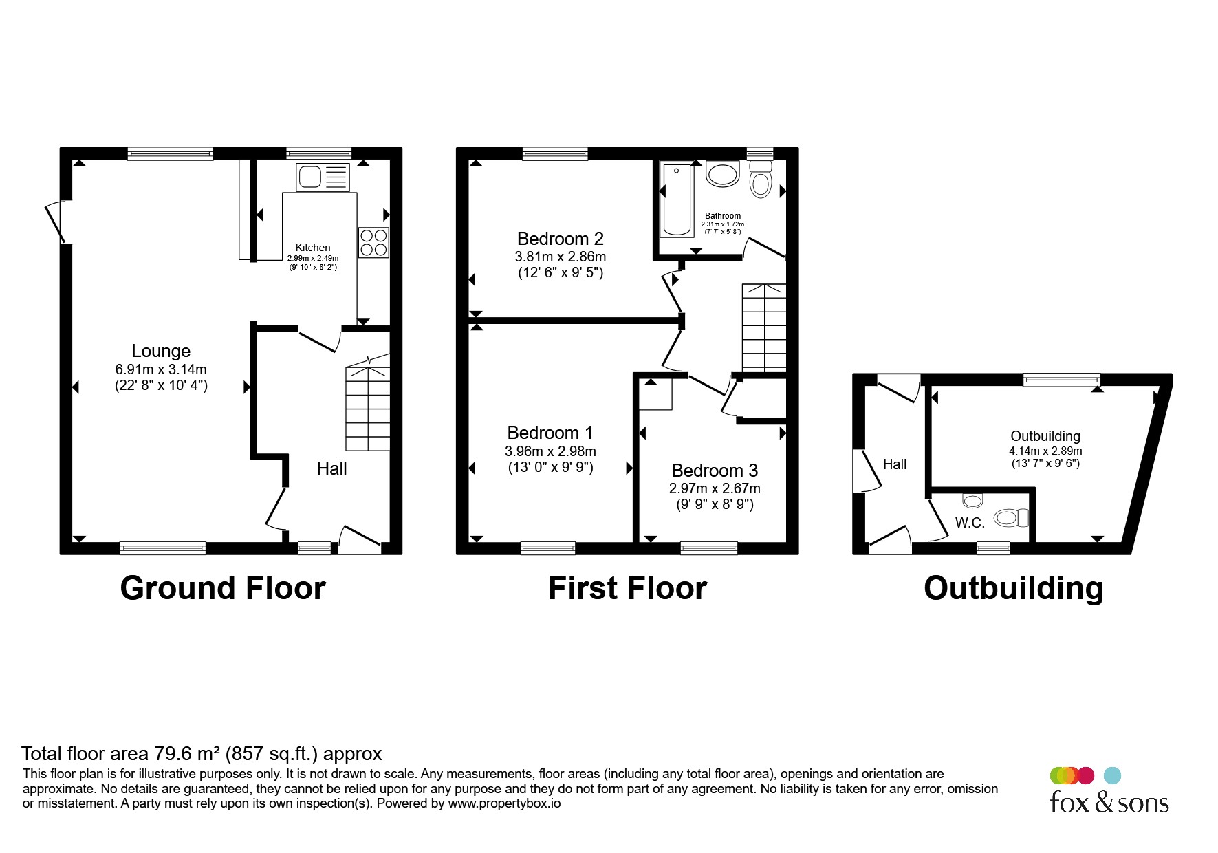 29, Buckland Road, Taunton floorplan