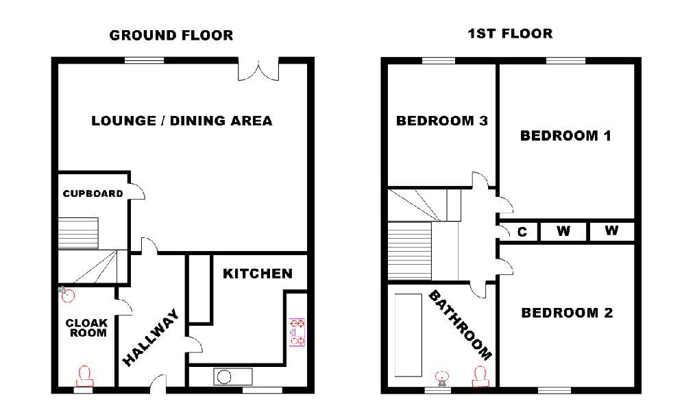 3 Bedrooms End terrace house to rent in Kirkfield Gardens, Renfrew, Renfrewshire PA4