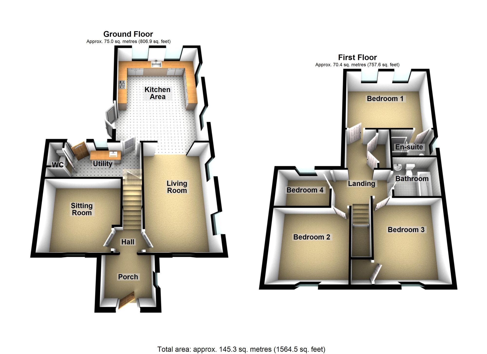 Hill Crest West Halton Lane, Scunthorpe floorplan