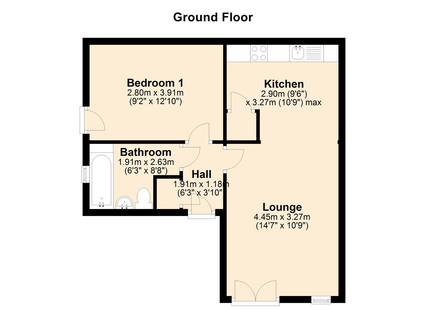Scholars Gate, Garforth, Leeds LS25, 1 bedroom flat for sale 62377073