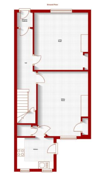 2 Bedrooms Terraced house for sale in Moffats Croft, Peebles EH45