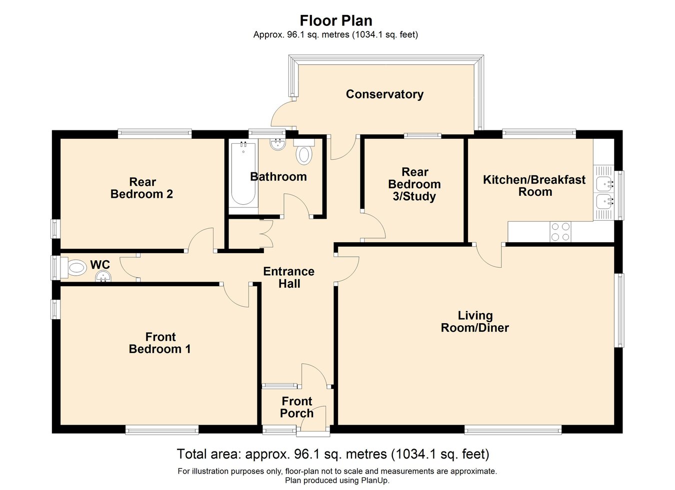 Glenydd, Maenygroes, New Quay floorplan
