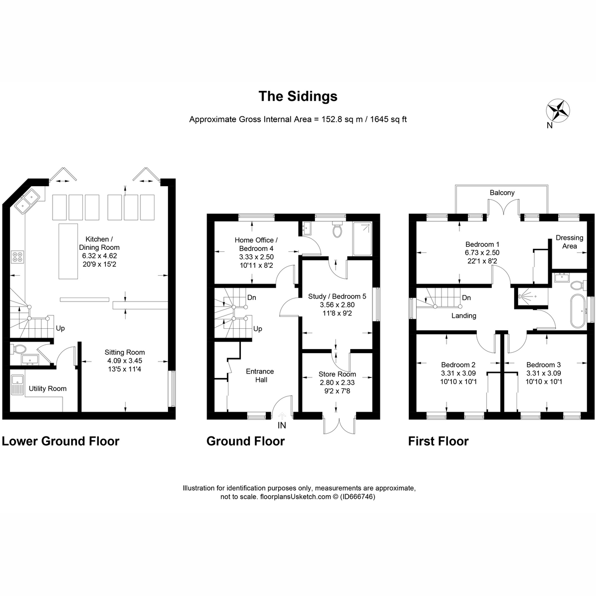 The Sidings, St. Johns Terrace, Totnes floorplan