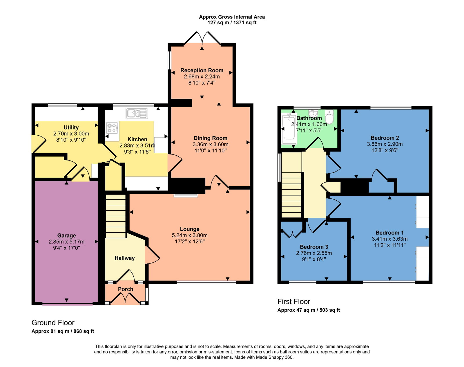 20, Cedar Lane, Cockermouth floorplan