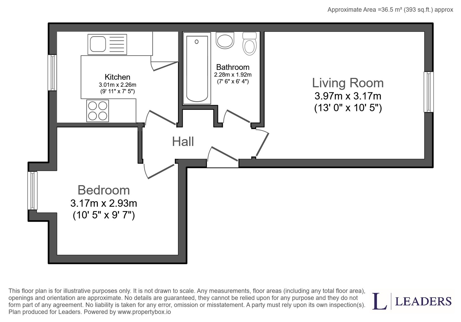 24, Brinkley Place, Colchester floorplan