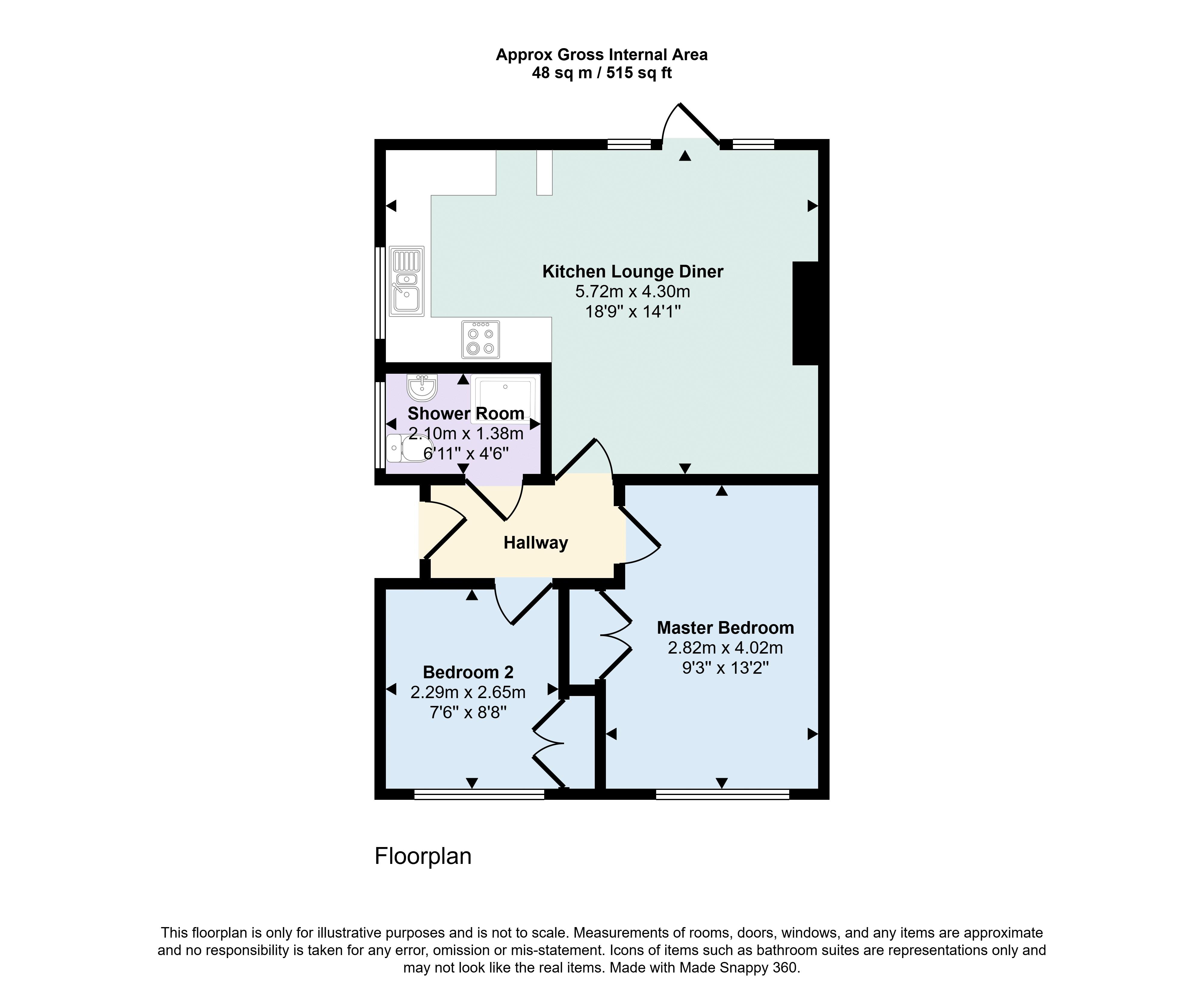 2, Dale Valley Close, Southampton floorplan