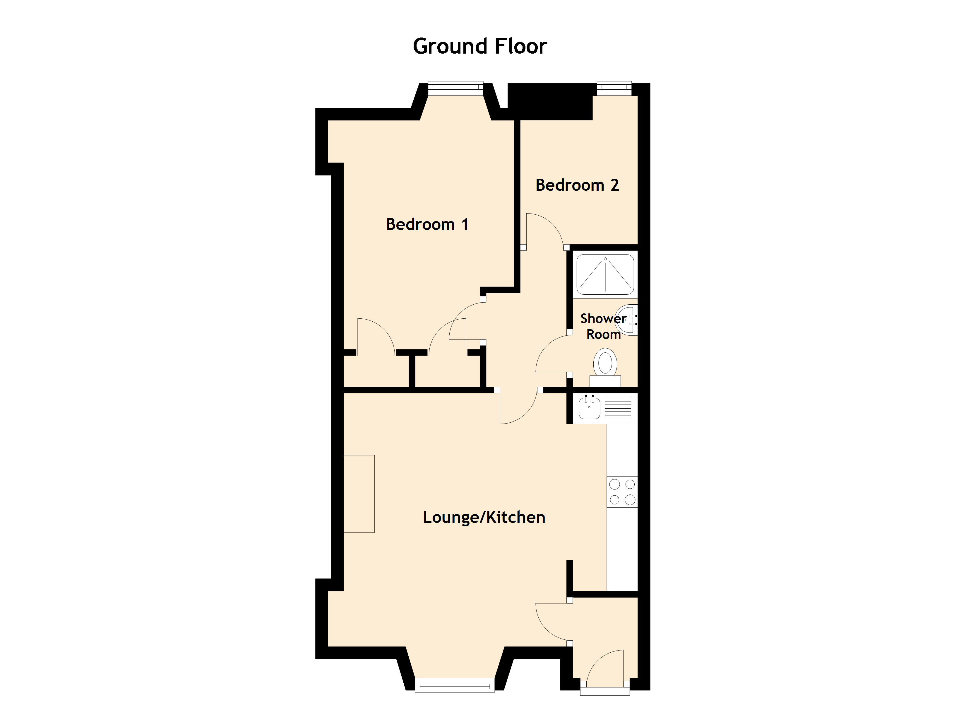 2 Bedrooms Flat for sale in Mid Beveridgewell, Dunfermline, Fife KY12