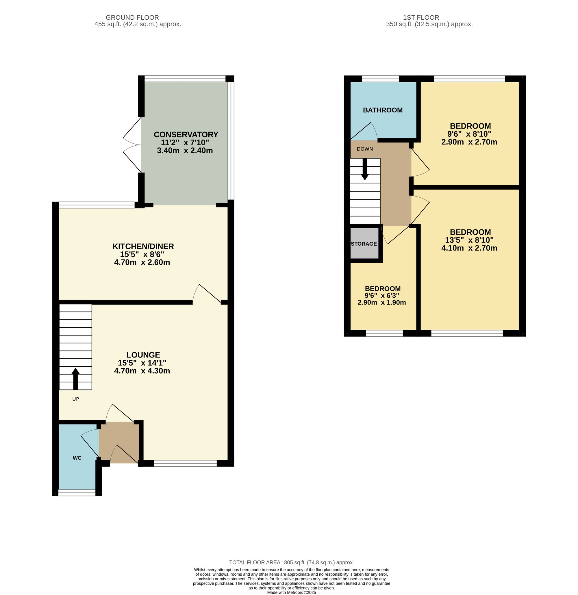 2 Midford Drive, Bolton floorplan