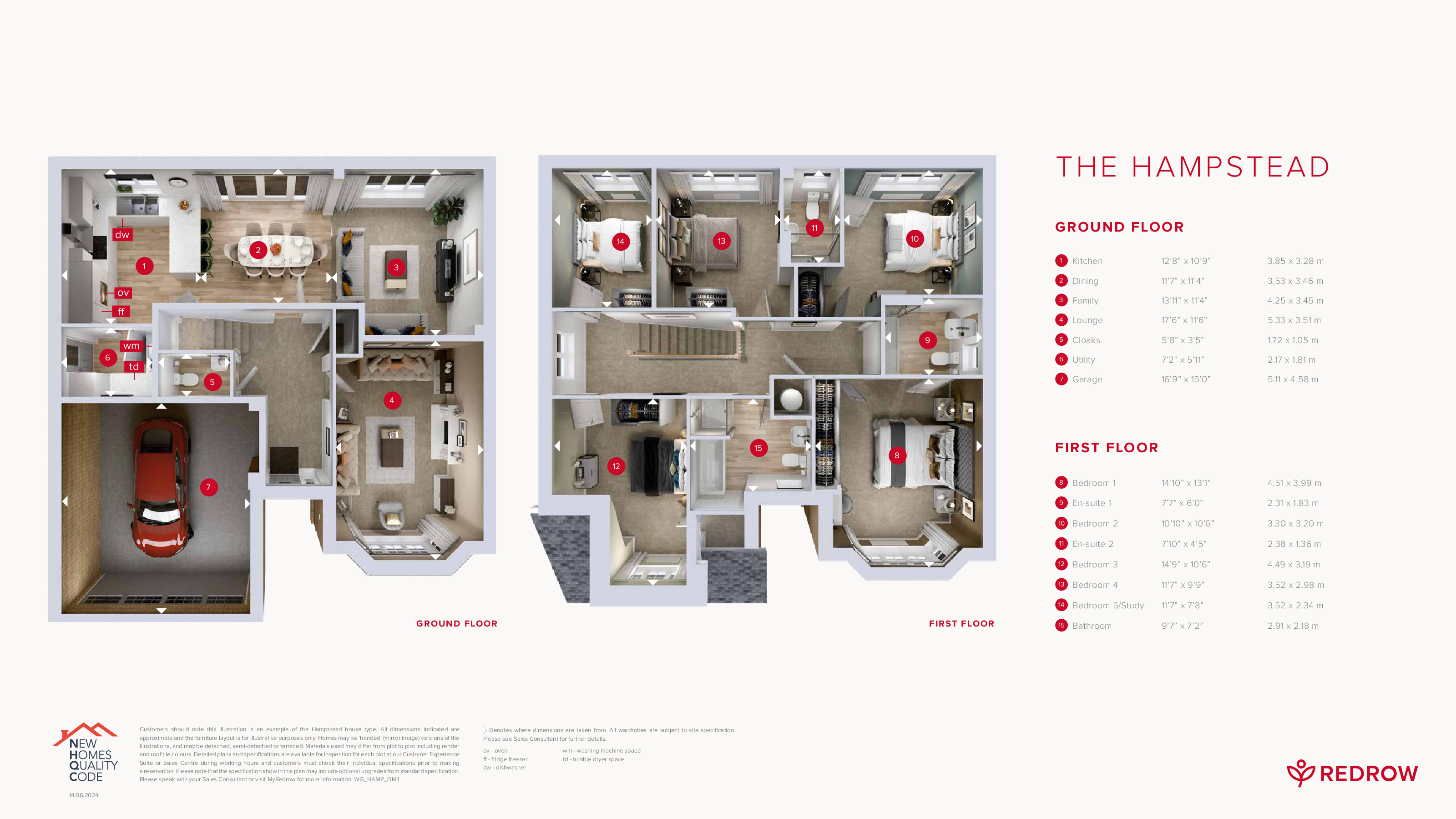 HA20445, Clos Parc Radur, Radyr, Cardiff floorplan
