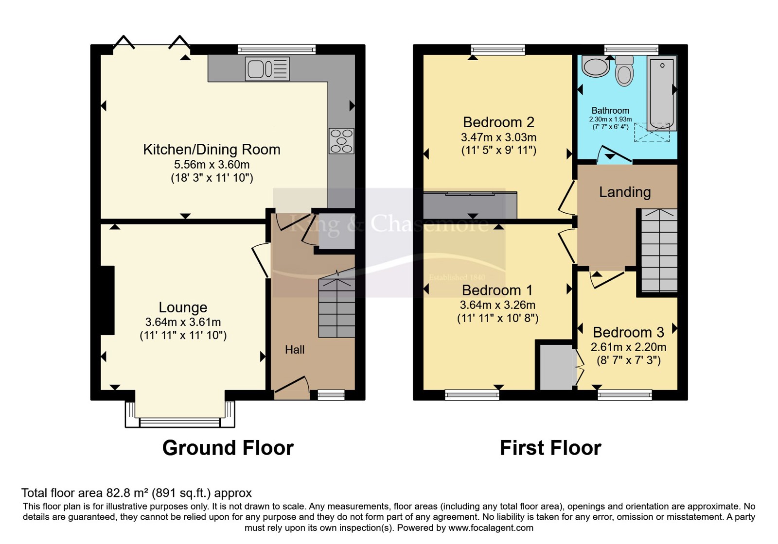27, Clifton Road, Bognor Regis floorplan