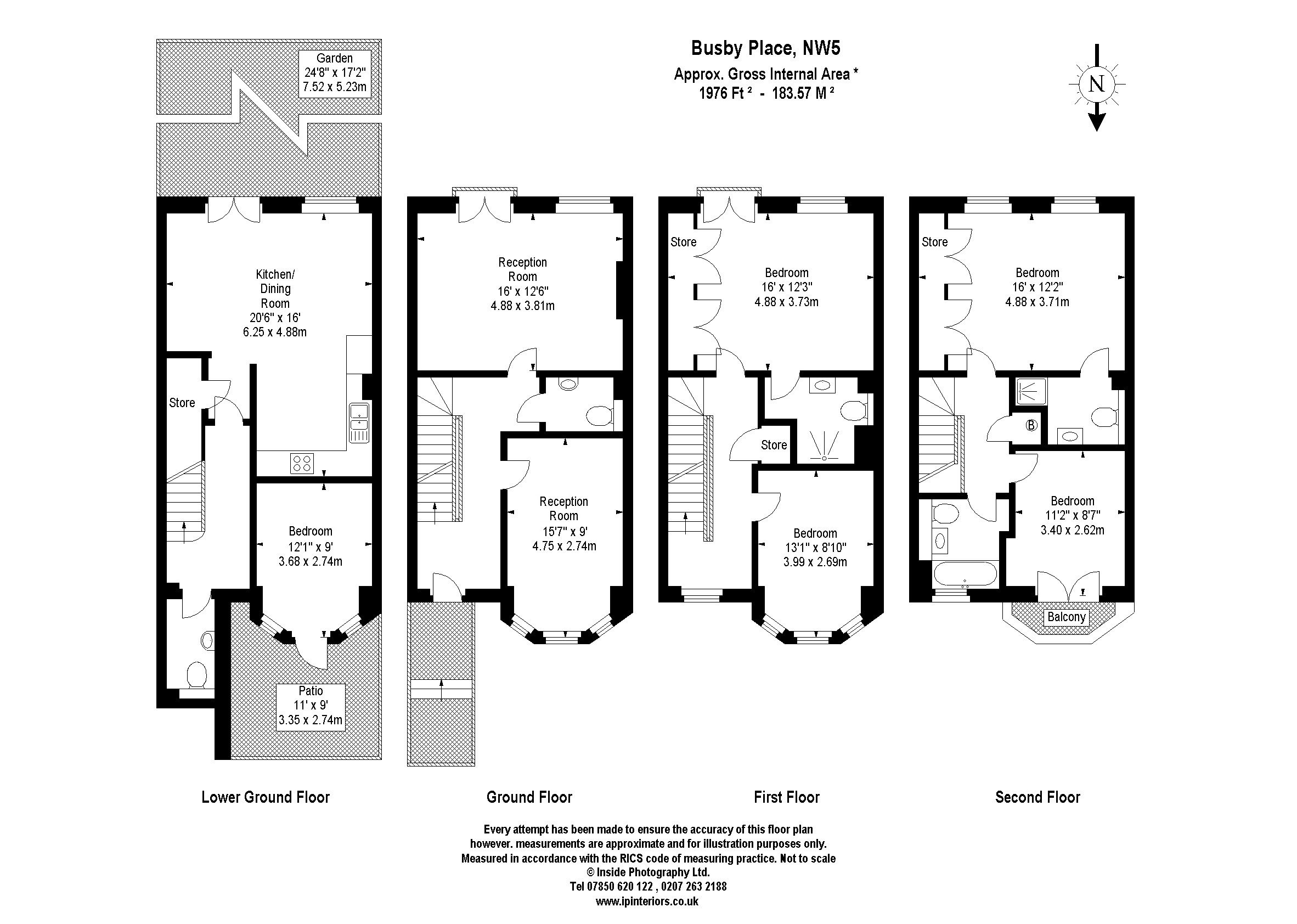 14, Busby Place, Kentish Town floorplan