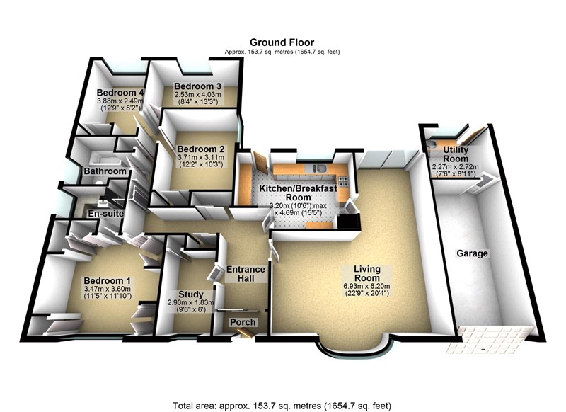 4 Bedrooms Detached bungalow for sale in Oak Tree Road, Tilehurst, Reading RG31