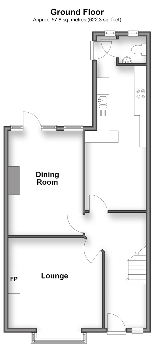 Inhurst Road, Portsmouth floorplan