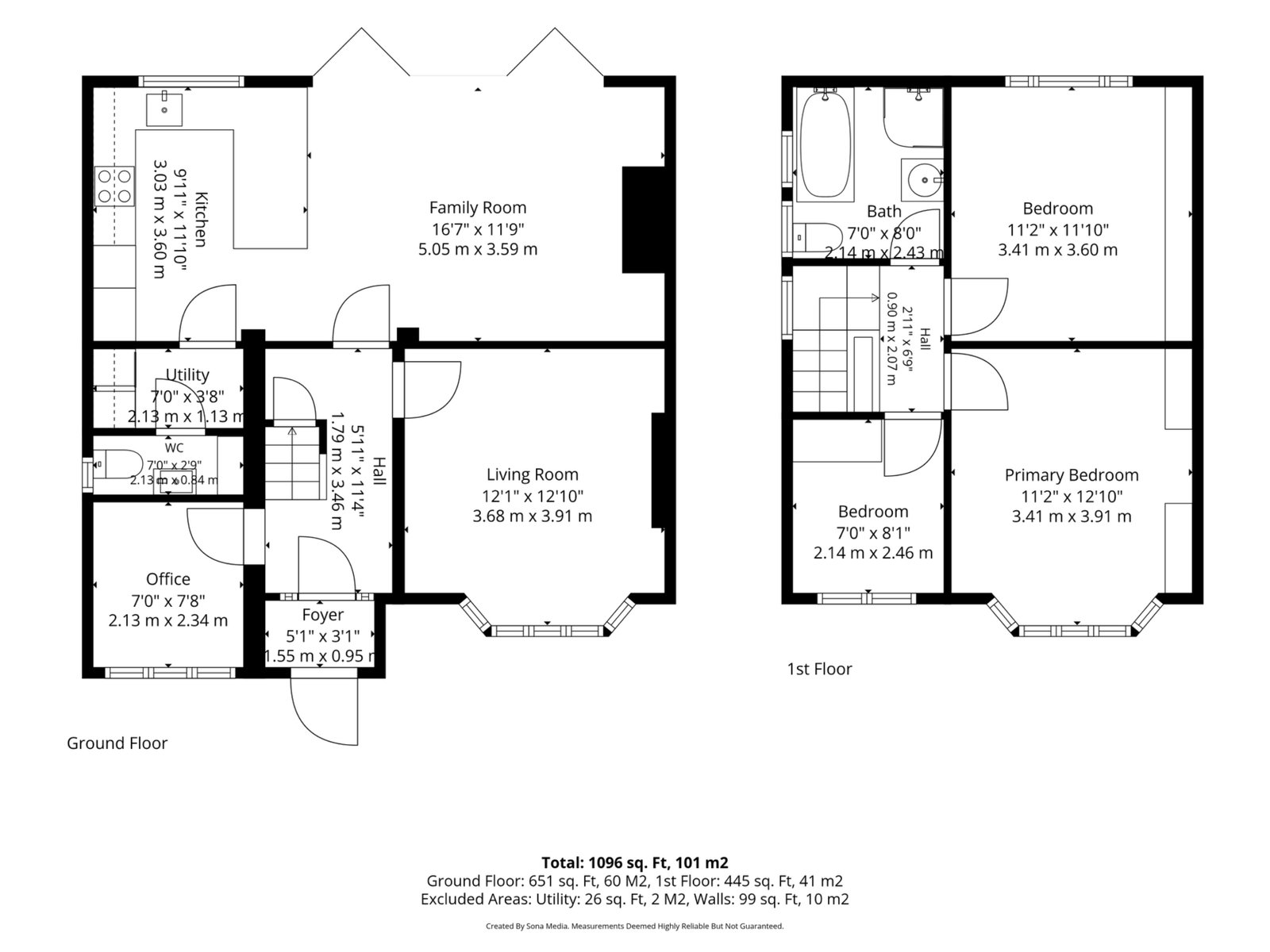 43, Springside Road, Bury floorplan