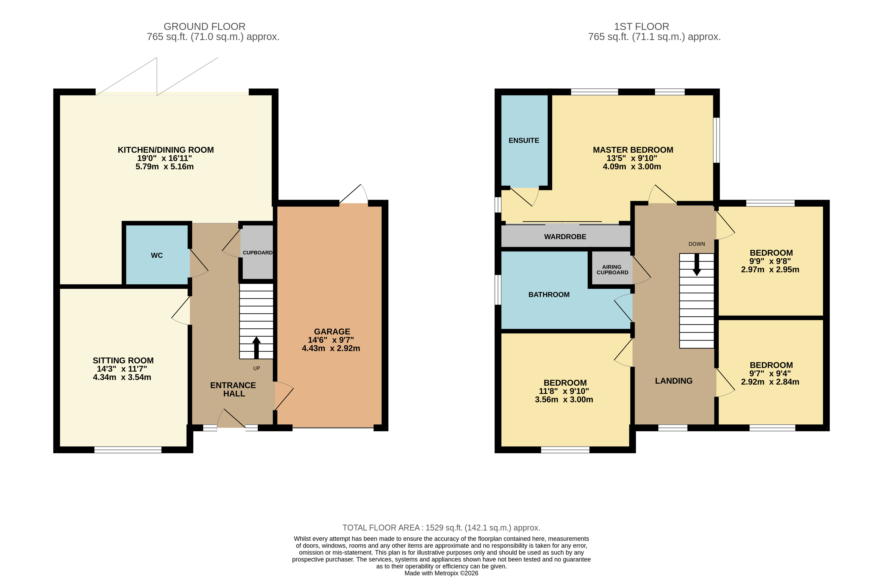 19, Millfield Gardens, Milton Keynes floorplan
